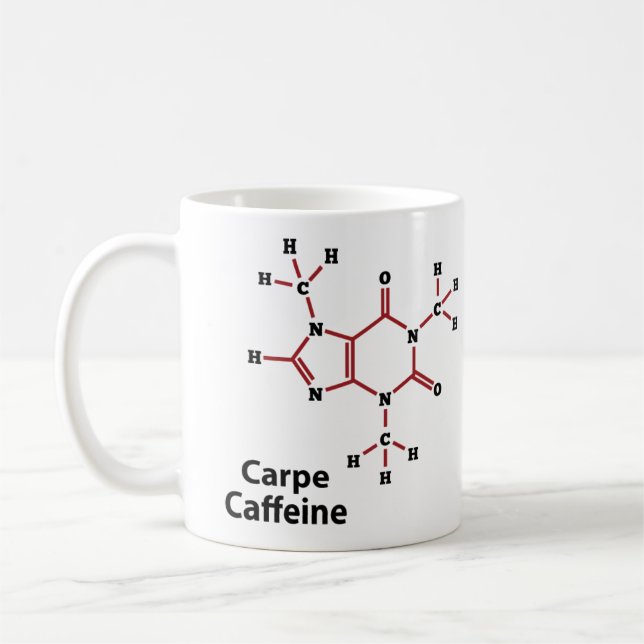 Mug Boue de caféine Carpe (Gauche)