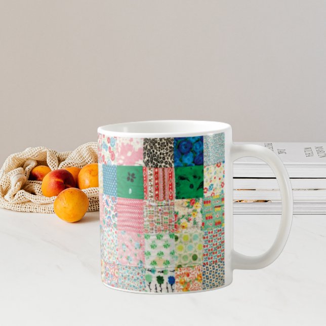 Mug Boue de courtepointe vintage (Créateur téléchargé)