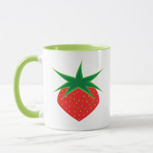 Mug Boue de fraise vert clair