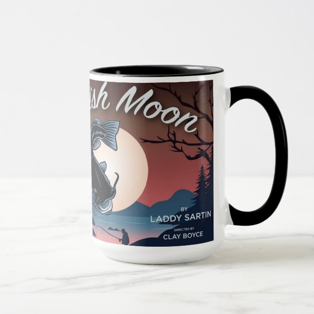 Mug Boue de lune de poisson-chat (Droite)