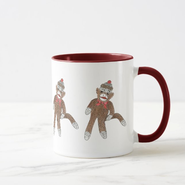 Mug Boue de singe de soie (Droite)