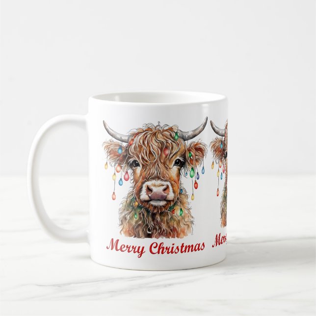 Mug Boue de vache Highland (Gauche)