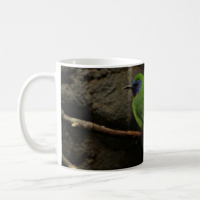 Mug Boue d'oiseau bleu masqué (Gauche)