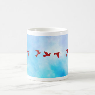 Mug Boue d'Oiseaux d'Origami