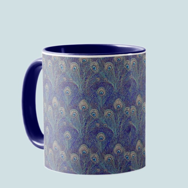 Mug Boue en plume de paon (Créateur téléchargé)