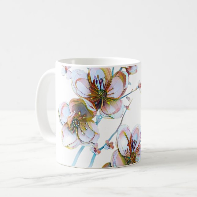 Mug Boue florale (Devant gauche)