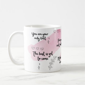 Mug Boue rose de la positivité