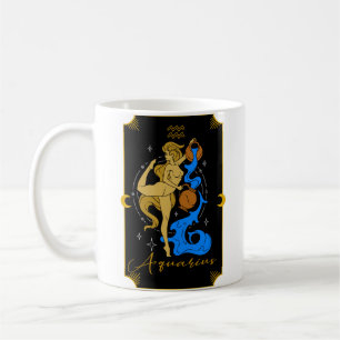 Mug Boug astrologique des signes de soucoupe Aquarius