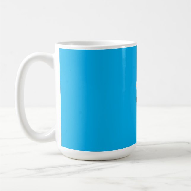 Mug Boug bleu ciel avec Cuisine Femmes Design (Gauche)