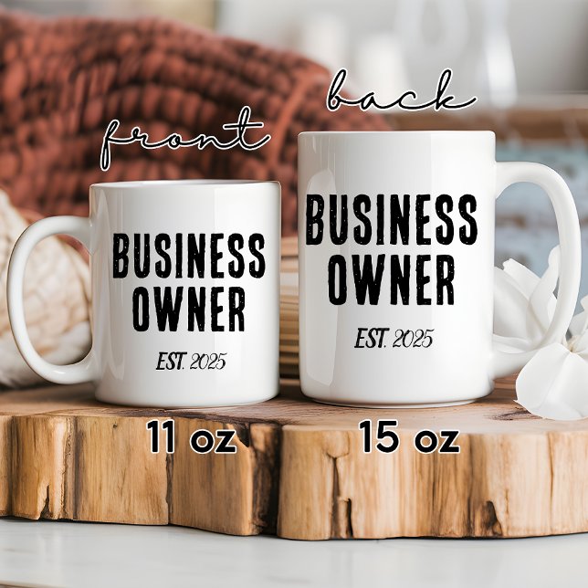 Mug Boug, Cadeau Femme Boss (business owner mug, boss gift mug, custom entrepreneur mug, CEO coffee mug, small business mug,)