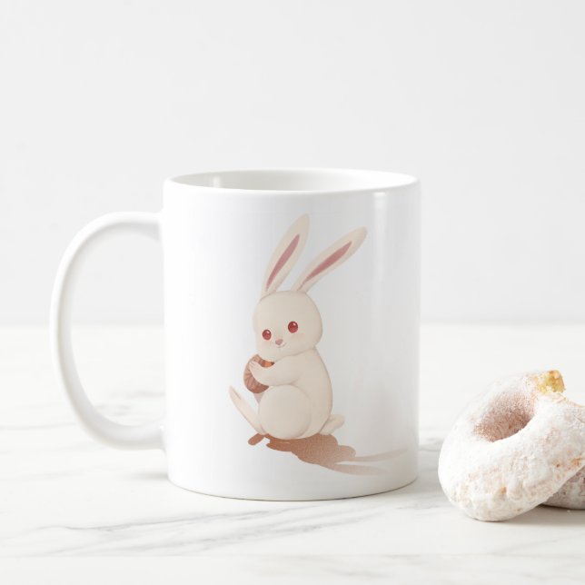 Mug Boug Classique Bunny Shy (Avec donut)