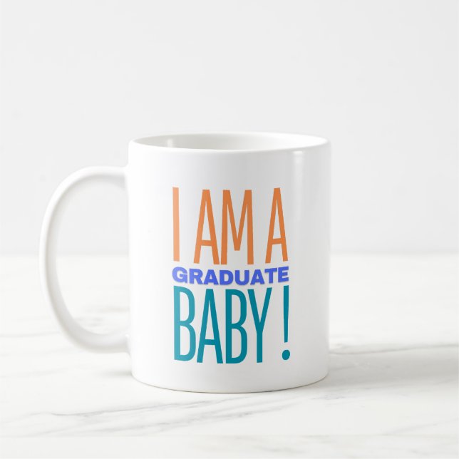 Mug Boug classique I_AM_A_GRADUATE_BABY ! (Gauche)