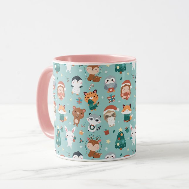 Mug Boug d'animaux adorables (Devant gauche)