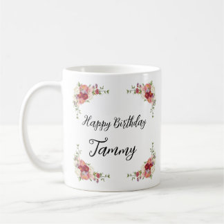 Mug Boug d'anniversaire personnalisé - Nom personnalis