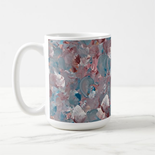 Mug Boug de café Abstrait du paysage marin (Gauche)