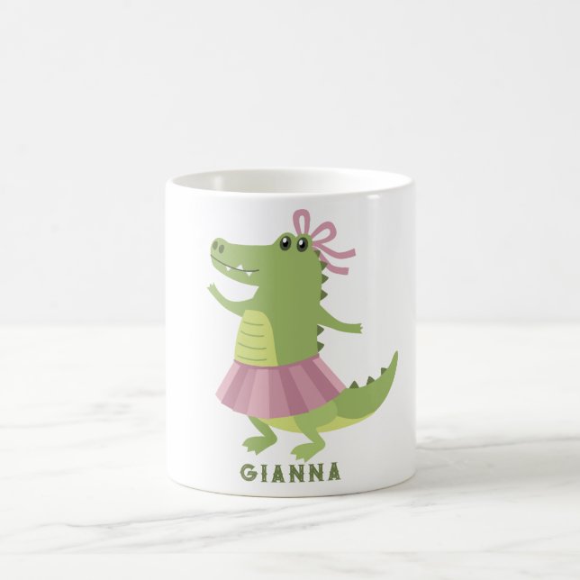 Mug Boug de café Alligator personnalisé (Centre)