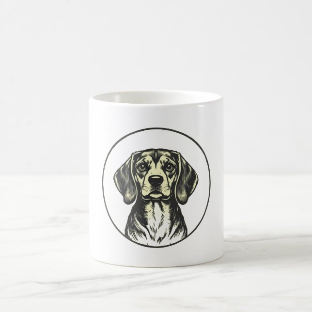 Mug Boug de café Beagle adorable - Cadeau parfait (Centre)