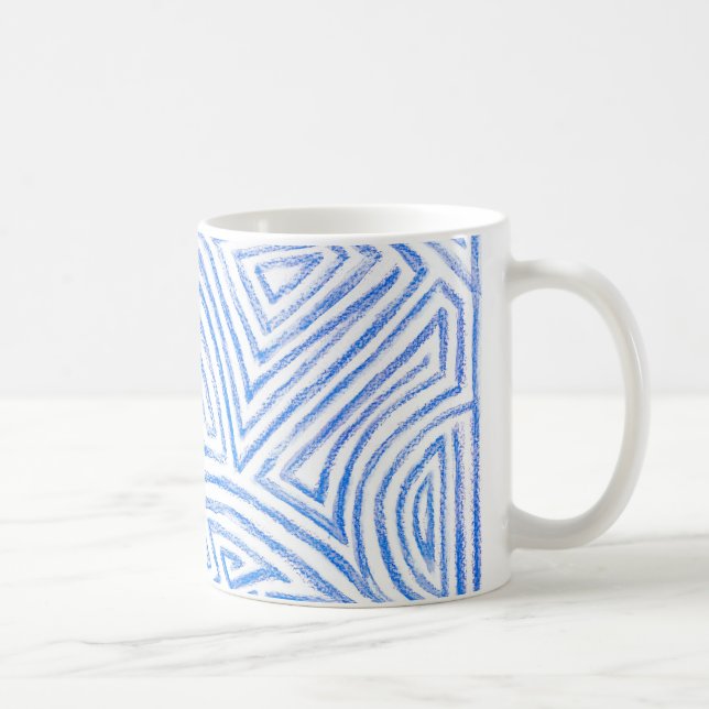 Mug Boug de café Motif 'Maze' (Droite)