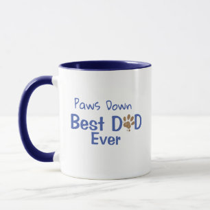 Mug Boug de Fête des pères papa chien personnalisable 