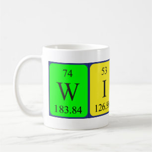Mug Boug de nom de table périodique sorcière