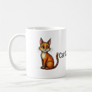 Mug Boug de règle des papas de chat - un cadeau de Fêt