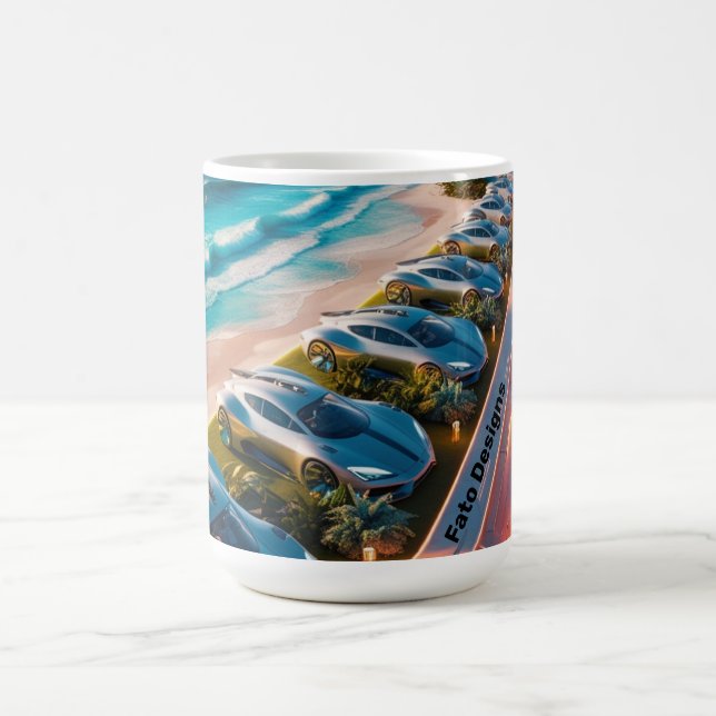 Mug Boug de voitures de luxe (Centre)