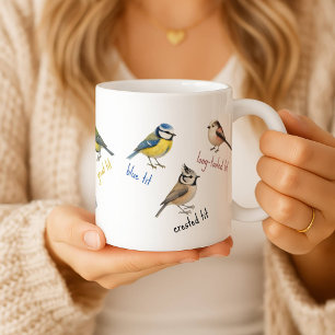 Mug Boug d'oiseaux - Jardin Oiseaux Aquarelle Coupe de