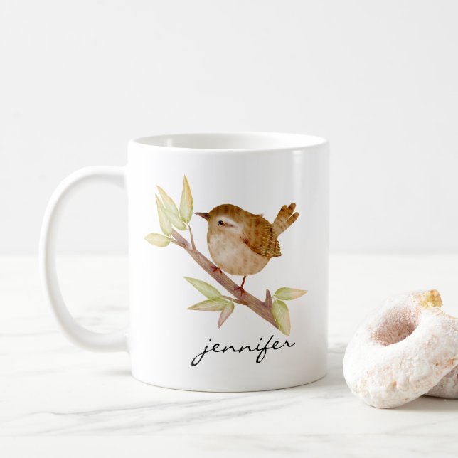 Mug Boug d'oiseaux porcins (Avec donut)