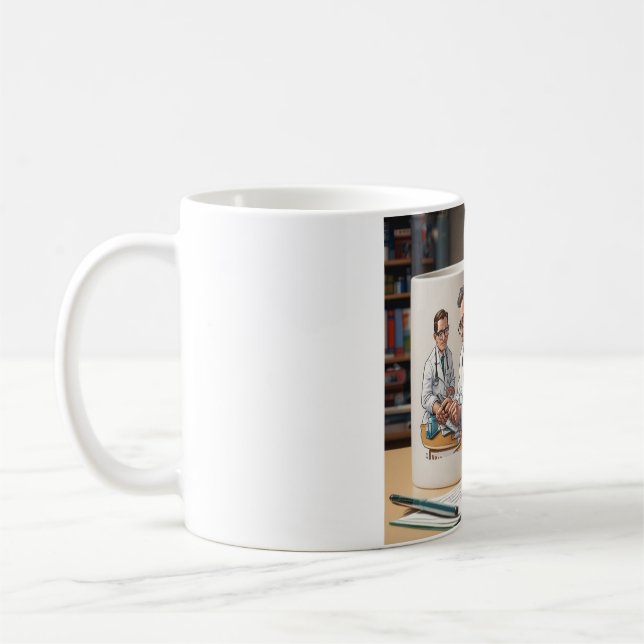 Mug Boug d'ordres de médecin - Brassée pour votre sant (Gauche)