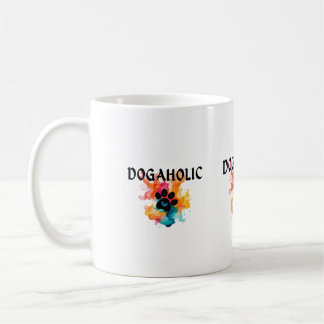 Mug Boug Empreinte de patte Aquarelle - Cadeau Amoureu