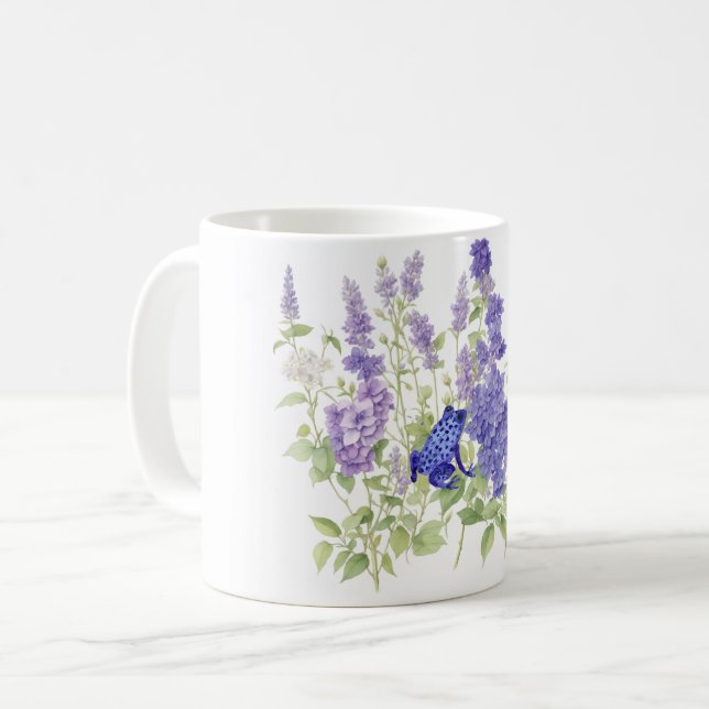 Mug Boug floral, fleurs sauvages du printemps du boho (Devant gauche)