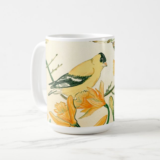 Mug Boug Goldfinch Spring (Devant gauche)