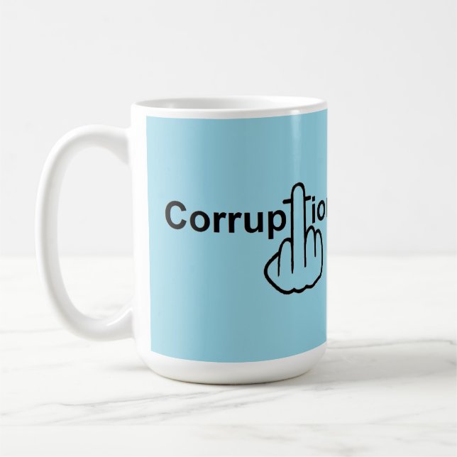 Mug Boug Oiseau Déverser La Corruption Sucre (Gauche)