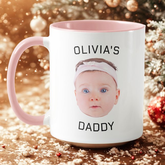 Mug Boug Visage Personnalisé, Boug Baby Personnalisé,  (Créateur téléchargé)