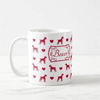 Mug Bouge De Boxer Avec Coeurs