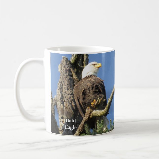 Mug Bouge de café Bald Eagle par Birding Collectibles (Gauche)