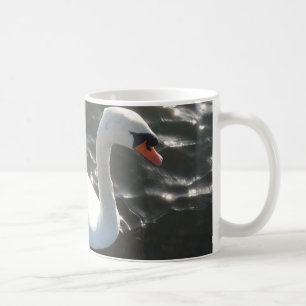 Mug Bouge de café blanc cygne blanc