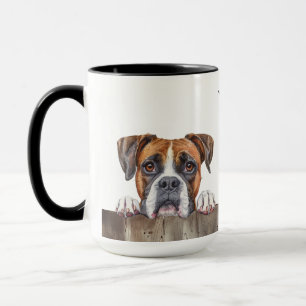 Mug Bouge de chien de boxe