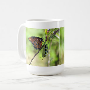 Mug Bouge de papillon Queen et monarque Caterpillar