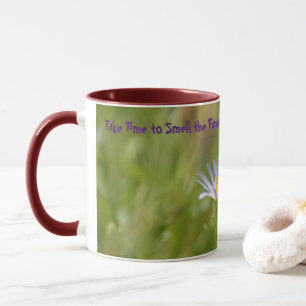 Mug Bouge de papillons, prendre le temps d'sentir les 