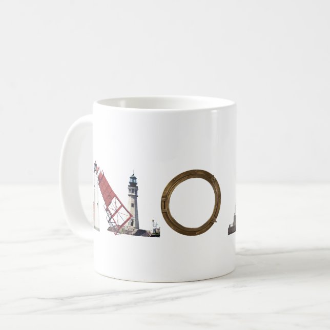 Mug Bouge Noel Lighthouse (Devant gauche)