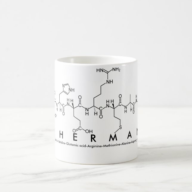 Mug Bouge nom du peptide Sherman (Centre)
