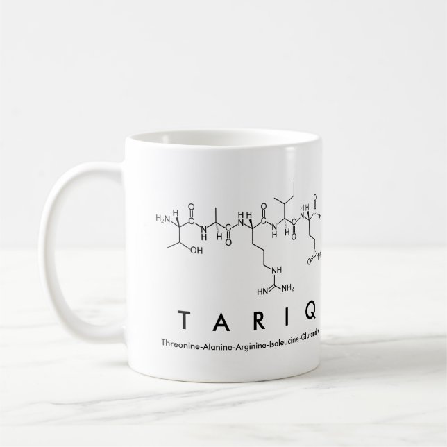 Mug Bouge nom du peptide Tariq (Gauche)