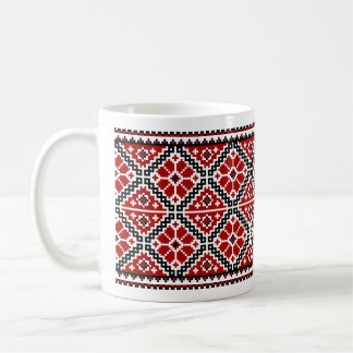 Mug Bouge ukrainienne de broderie (vyshyvanka)