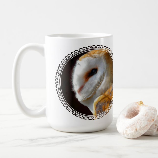 MUG BOUGIE DE CAFÉ OWLS (Avec donut)