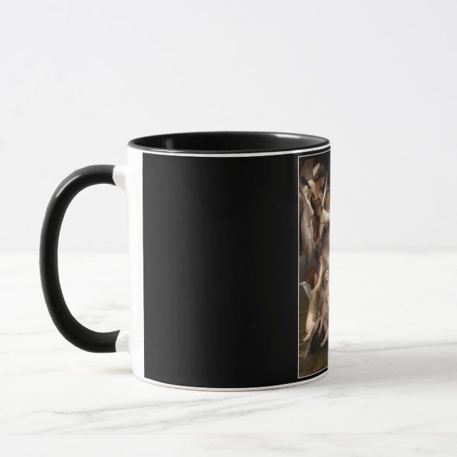 Mug Bouguereau's Angels Surround (Gauche)