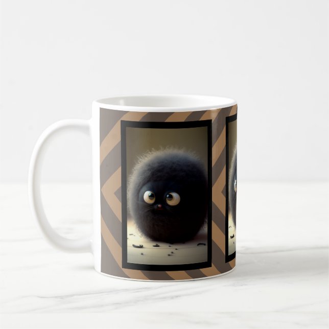 Mug Boule de café de boule de bouffée (Gauche)