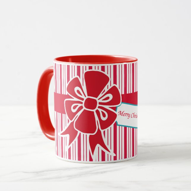 Mug Boule de café de Noël (Devant gauche)
