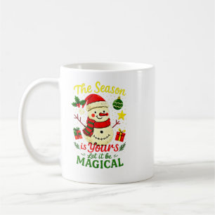 Mug Boule de neige magique ambiance classique de Noël 