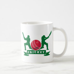 Mug boule d'ouate en feuille de silhouette de batteur